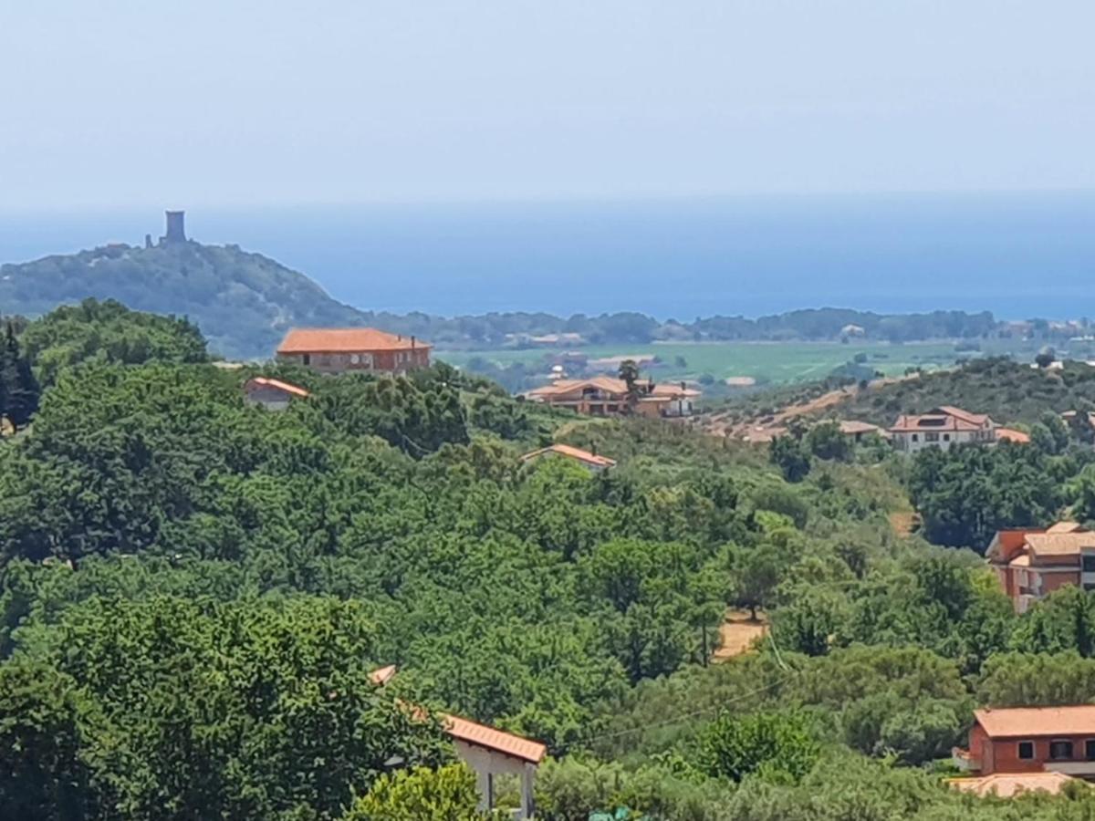 Villa Colle Del Mirto Castelnuovo Cilento Exterior foto